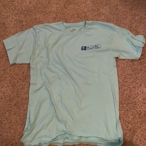 Light blue salt life short sleeve t shirt